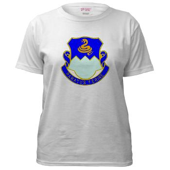 2B411IR - A01 - 04 - DUI - 2nd Bn - 411th Regt(LSB) - Women's T-Shirt