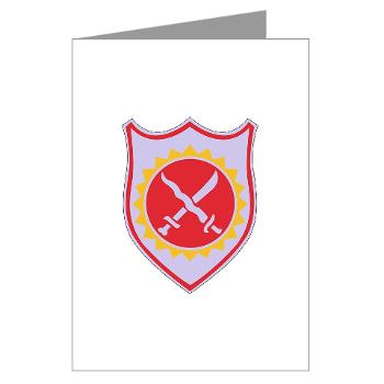 2B4FAR - M01 - 02 - DUI - 2nd Battalion - 4th FA Regiment - Greeting Cards (Pk of 10) - Click Image to Close