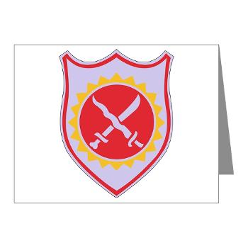 2B4FAR - M01 - 02 - DUI - 2nd Battalion - 4th FA Regiment - Note Cards (Pk of 20)