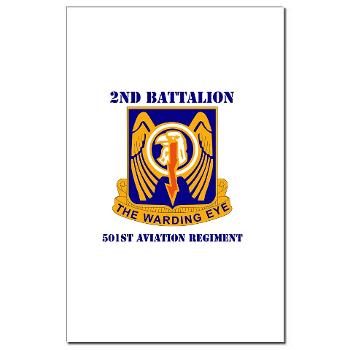 2B501AR - M01 - 02 - DUI - 2nd Bn - 501st Avn Regt with Text - Mini Poster Print - Click Image to Close