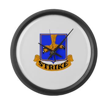2B502IR - M01 - 03 - DUI - 2nd Battalion - 502nd Infantry Regiment - Large Wall Clock - Click Image to Close