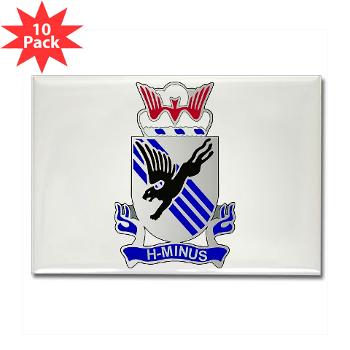 2B505PIR - M01 - 01 - DUI - 2nd Bn - 505th Parachute Infantry Regt - Rectangle Magnet (10 pack) - Click Image to Close
