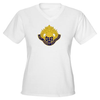 2B58AR - A01 - 04 - DUI - 2nd Battalion,58th Aviation Regiment - Women's V-Neck T-Shirt