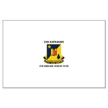 2B5BC - M01 - 02 - DUI - 2nd Bn 5th Brigade Combat Team with Text Large Poster