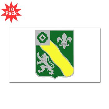 2B63AR - M01 - 01 - DUI - 2nd Battalion - 63rd Armor Regiment - Sticker (Rectangle 10 pk)