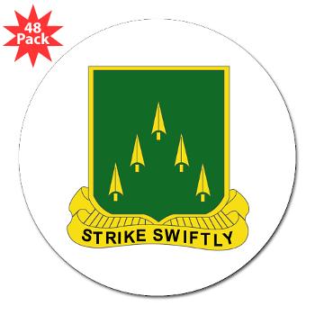 2B70A - M01 - 01 - SSI - 2nd Battalion, 70th Armor - 3" Lapel Sticker (48 pk)