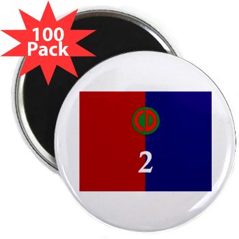 2B85D - M01 - 01 - 2nd Bde - 85th Division - 2.25" Magnet (100 pack) - Click Image to Close