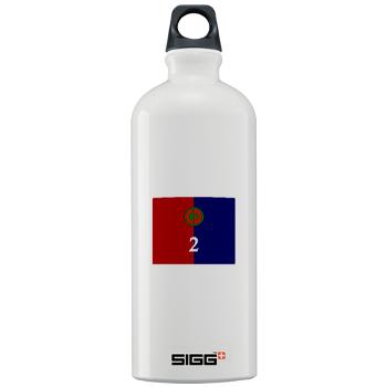 2B85D - M01 - 03 - 2nd Bde - 85th Division - Sigg Water Bottle 1.0L - Click Image to Close