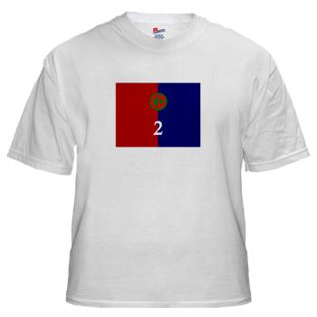2B85D - A01 - 04 - 2nd Bde - 85th Division - White t-Shirt - Click Image to Close