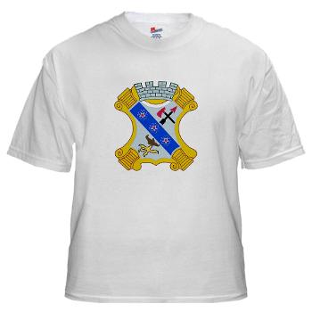 2B8IR - A01 - 04 - DUI - 2nd Bn - 8th Infantry Regt White T-Shirt - Click Image to Close