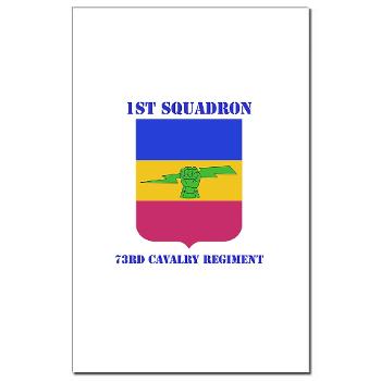 2BCT1S73CR - M01 - 02 - DUI - 782nd Brigade - Support Battalion with Text - Mini Poster Print