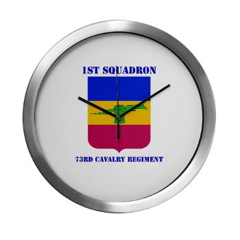 2BCT1S73CR - M01 - 03 - DUI - 782nd Brigade - Support Battalion with Text - Modern Wall Clock - Click Image to Close
