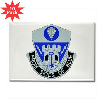 2BCT2BSTB - M01 - 01 - DUI - 2nd Bde - Special Troops Bn Rectangle Magnet (10 pack) - Click Image to Close