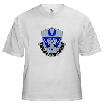 2BCT2BSTB - A01 - 04 - DUI - 2nd Bde - Special Troops Bn White T-Shirt