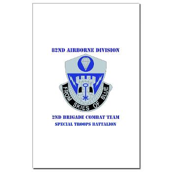 2BCT2BSTB - M01 - 02 - DUI - 2nd Bde - Special Troops Bn with text Mini Poster Print