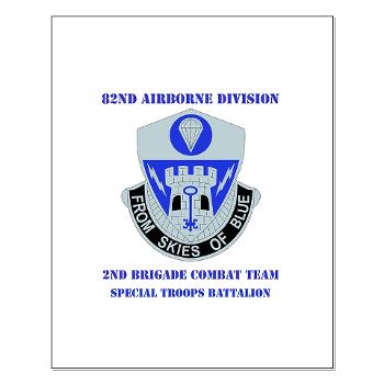 2BCT2BSTB - M01 - 02 - DUI - 2nd Bde - Special Troops Bn with text Small Poster - Click Image to Close