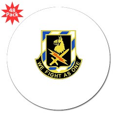 2BCTS2BCTSTB -M01 - 01 - DUI - 2nd BCT - Special Troops Bn - 3" Lapel Sticker (48 pk)