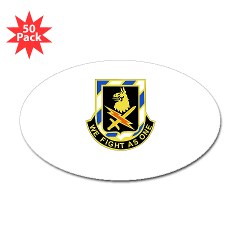 2BCTS2BCTSTB - M01 - 01 - DUI - 2nd BCT - Special Troops Bn - Sticker (Oval 50 pk)