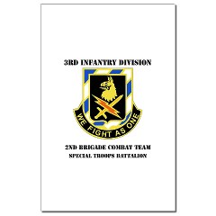 2BCTS2BCTSTB - M01 - 02 - DUI - 2nd BCT - Special Troops Bn with Text - Mini Poster Print