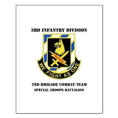 2BCTS2BCTSTB - M01 - 02 - DUI - 2nd BCT - Special Troops Bn with Text - Small Poster