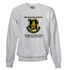 2BCTS2BCTSTB - A01 - 03 - DUI - 2nd BCT - Special Troops Bn with Text - Sweatshirt