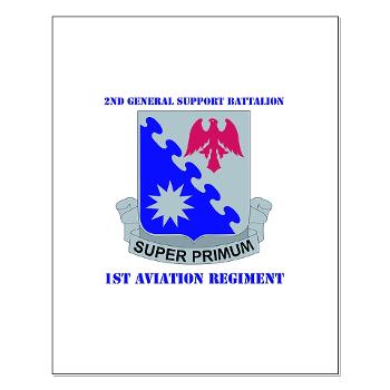2BGS1AR - M01 - 02 - DUI - 2nd GS Bn - 1st Aviation Regiment with Text Small Poster - Click Image to Close