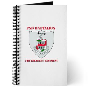 2BN5IR - M01 - 02 - DUI - 2nd Bn - 5th Infantry Regt with Text - Journal