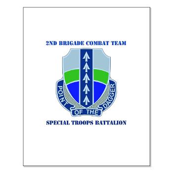 2BRCTSTB - M01 - 02 - DUI - 2nd BCT - Special Troops Bn with Text - Small Poster