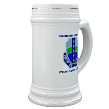 2BRCTSTB - M01 - 03 - DUI - 2nd BCT - Special Troops Bn with Text - Stein
