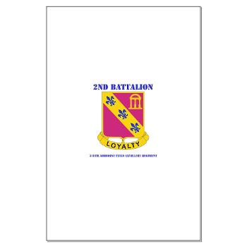 2Bn319AFAR - M01 - 02 - DUI - 2nd Bn - 319th Airborne FA Regt with Text - Large Poster