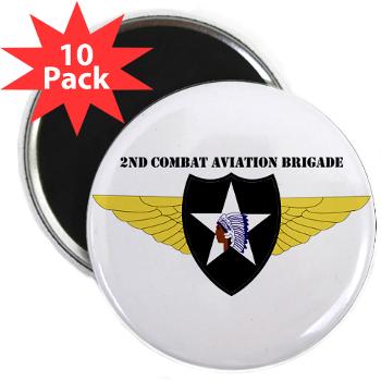 2CAB - M01 - 01 - SSI - 2nd CAB with Text 2.25" Magnet (10 pack) - Click Image to Close
