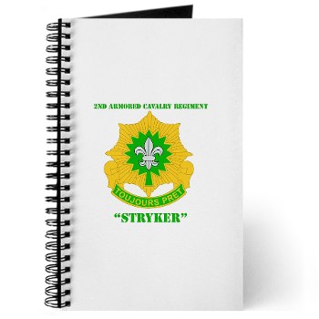 2CR - M01 - 02 - DUI - 2nd Armored Cavalry Regiment (Stryker) with Text Journal