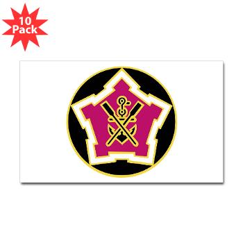2EB - M01 - 01 - DUI - 2nd Engineer Battalion Sticker (Rectangle 10 pk) - Click Image to Close