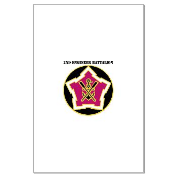 2EB - M01 - 02 - DUI - 2nd Engineer Battalion with Text Large Poster - Click Image to Close