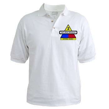 2BCTHM - A01 - 04 - DUI - 2nd BCT Heavy Metal Golf Shirt - Click Image to Close