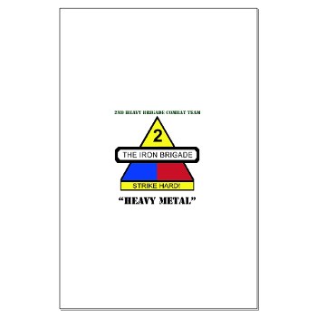 2BCTHM - M01 - 02 - DUI - 2nd BCT Heavy Metal with Text Large Poster