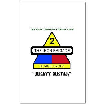2BCTHM - M01 - 02 - DUI - 2nd BCT Heavy Metal with Text Mini Poster Print - Click Image to Close
