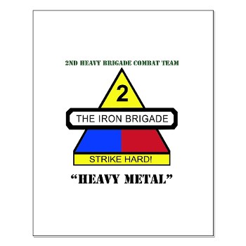 2BCTHM - M01 - 02 - DUI - 2nd BCT Heavy Metal with Text Small Poster