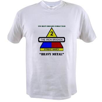 2BCTHM - A01 - 04 - DUI - 2nd BCT Heavy Metal with Text Value T-1Shirt - Click Image to Close