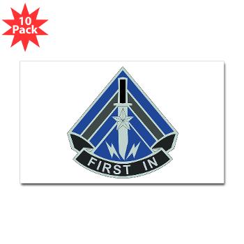 2HBCTSTB - M01 - 01 - DUI - 2nd BCT - Special Troops Bn - Sticker (Rectangle 10 pk)