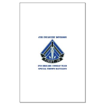 2HBCTSTB - M01 - 02 - DUI - 2nd BCT - Special Troops Bn with Text - Large Poster