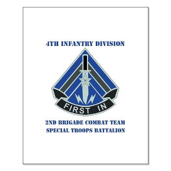 2HBCTSTB - M01 - 02 - DUI - 2nd BCT - Special Troops Bn with Text - Small Poster
