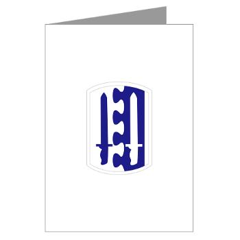 2IB - M01 - 02 - SSI - 2nd Infantry Brigade - Greeting Cards (Pk of 10)