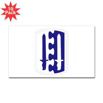 2IB - M01 - 01 - SSI - 2nd Infantry Brigade - Sticker (Rectangle 10 pk)