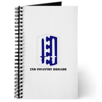 2IB - M01 - 02 - SSI - 2nd Infantry Brigade with Text - Journal