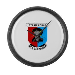 2ID2SBCT - M01 - 03 - DUI - 2nd Stryker Brigade Combat Team Large Wall Clock - Click Image to Close