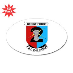 2ID2SBCT - M01 - 01 - DUI - 2nd Stryker Brigade Combat Team Sticker (Oval 50 pk) - Click Image to Close