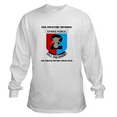 2ID2SBCT - A01 - 03 - DUI - 2nd Stryker Brigade Combat Team with Text Long Sleeve T-Shirt