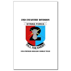 2ID2SBCT - M01 - 02 - DUI - 2nd Stryker Brigade Combat Team with Text Mini Poster Print - Click Image to Close