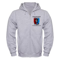 2ID2SBCT - A01 - 03 - DUI - 2nd Stryker Brigade Combat Team with Text Zip Hoodie